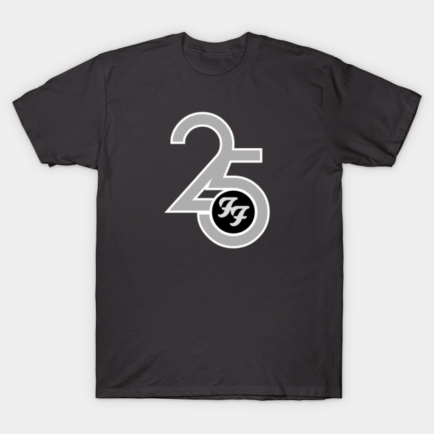 Foo Fighters 25th anniversary - Foo Fighters - T-Shirt | TeePublic